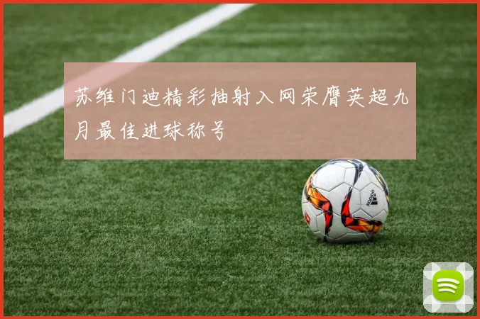 苏维门迪精彩抽射入网荣膺英超九月最佳进球称号